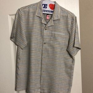 100% linen Joseph Abboud sportshirt